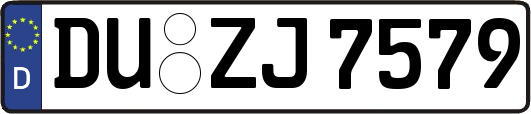 DU-ZJ7579