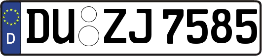 DU-ZJ7585