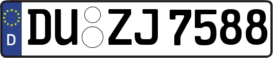 DU-ZJ7588