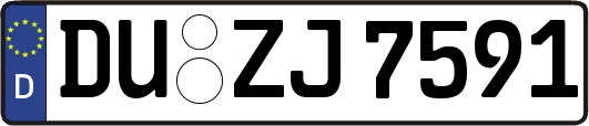 DU-ZJ7591
