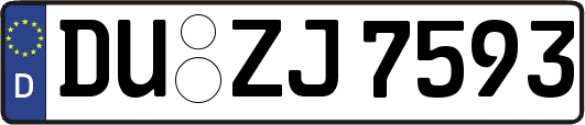 DU-ZJ7593
