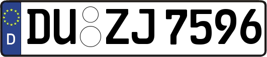 DU-ZJ7596