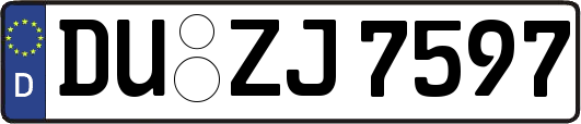 DU-ZJ7597