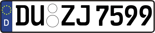 DU-ZJ7599