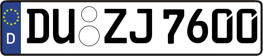 DU-ZJ7600