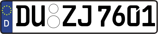 DU-ZJ7601