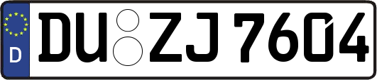 DU-ZJ7604