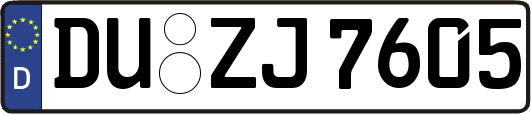 DU-ZJ7605