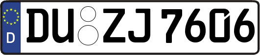 DU-ZJ7606