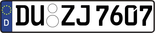 DU-ZJ7607