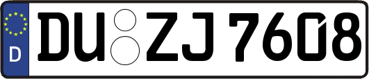 DU-ZJ7608