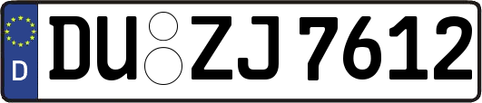 DU-ZJ7612