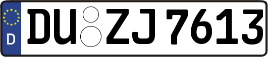 DU-ZJ7613