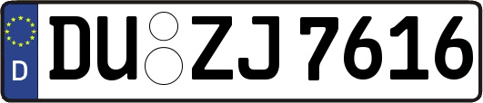 DU-ZJ7616