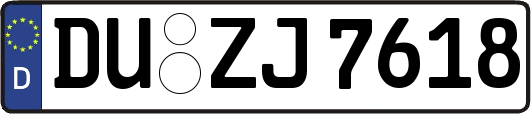 DU-ZJ7618