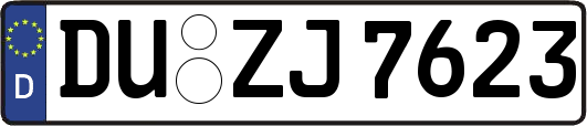 DU-ZJ7623
