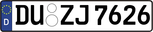DU-ZJ7626