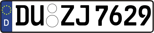 DU-ZJ7629