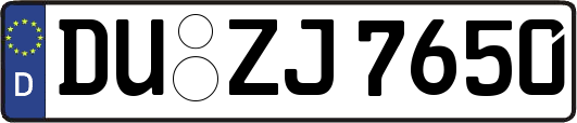 DU-ZJ7650