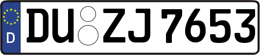 DU-ZJ7653