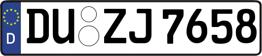 DU-ZJ7658