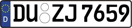 DU-ZJ7659