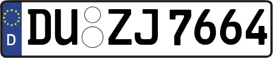 DU-ZJ7664