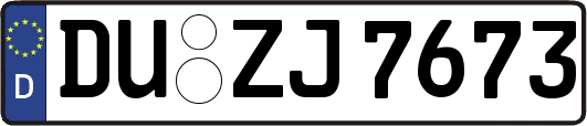 DU-ZJ7673