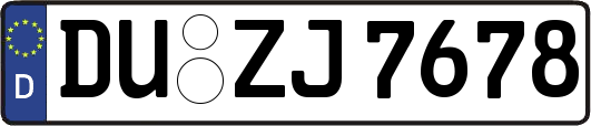 DU-ZJ7678