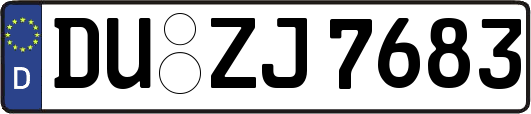 DU-ZJ7683