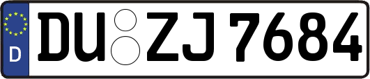 DU-ZJ7684