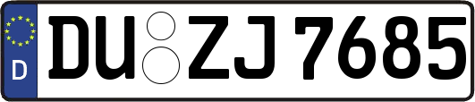 DU-ZJ7685