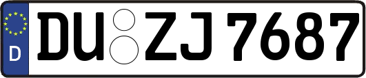DU-ZJ7687