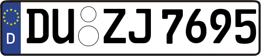 DU-ZJ7695