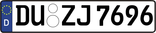 DU-ZJ7696