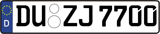 DU-ZJ7700