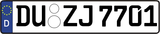 DU-ZJ7701