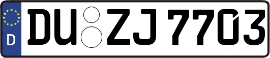 DU-ZJ7703