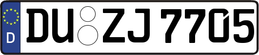 DU-ZJ7705