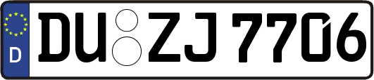 DU-ZJ7706