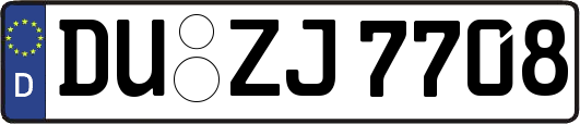 DU-ZJ7708