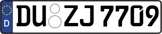 DU-ZJ7709