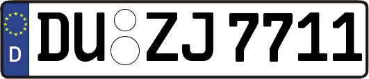 DU-ZJ7711
