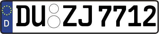 DU-ZJ7712
