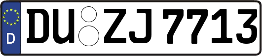 DU-ZJ7713