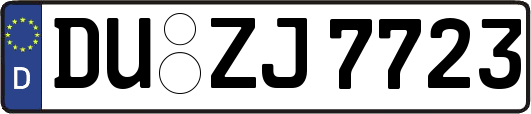 DU-ZJ7723