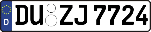 DU-ZJ7724