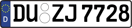 DU-ZJ7728