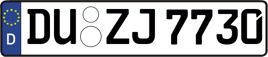 DU-ZJ7730