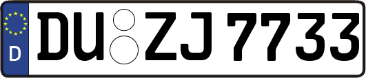 DU-ZJ7733